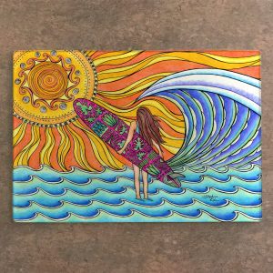 Summer Sun Cutting Board