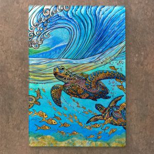 Under the Wave Cutting Board