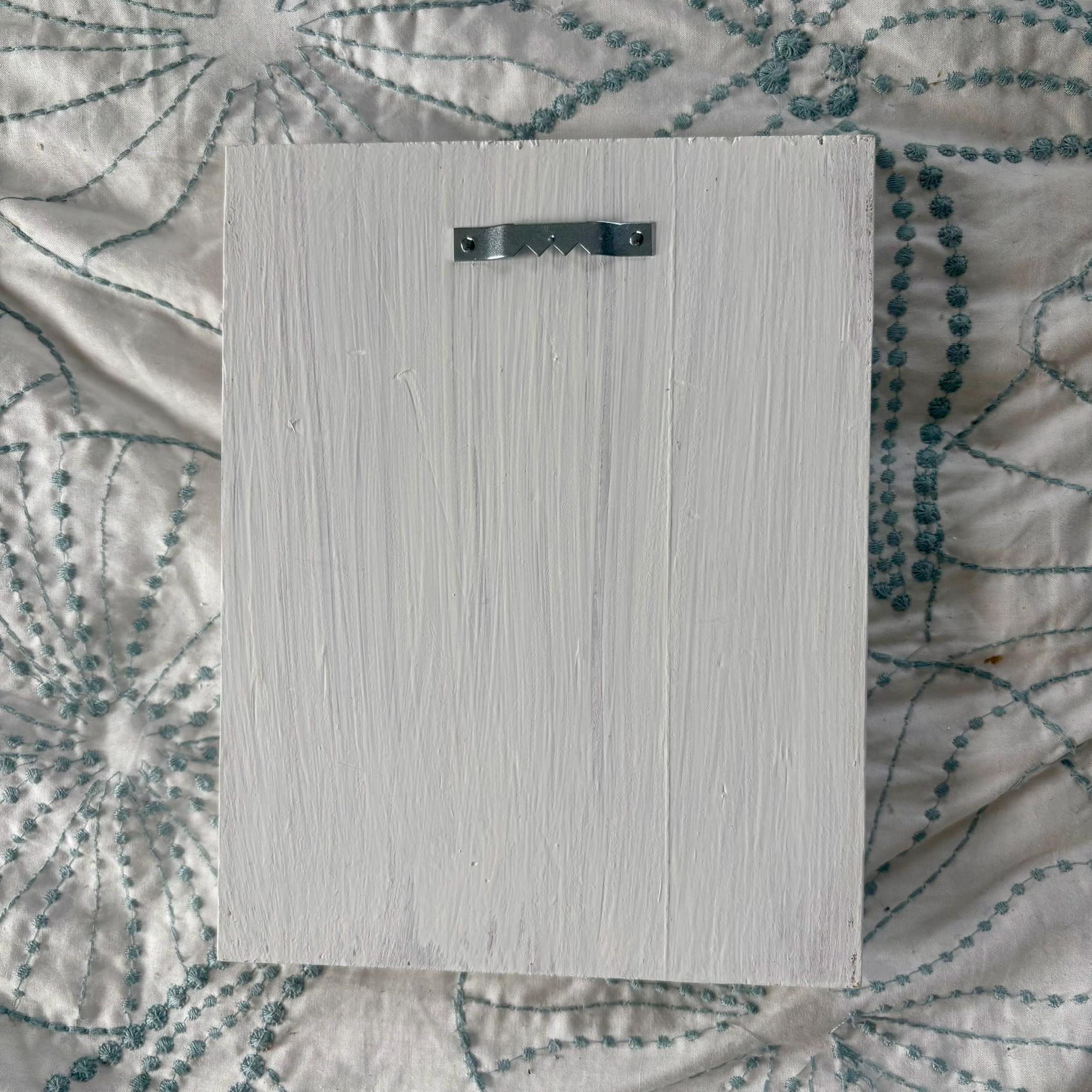 Oyster Shell Cross Wall Art: Coastal Beach Decor Plaque - Image 4