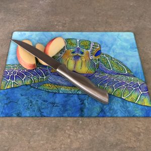 Face to Face Turtle Cutting Board