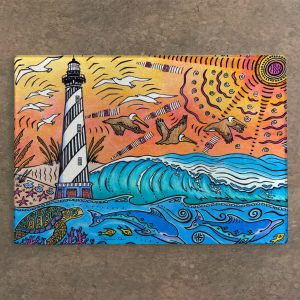 Hatteras Experience Lighthouse Cutting Board