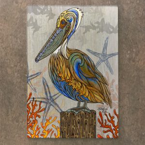 Pelican Perch Cutting Board