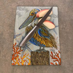 Pelican Perch Cutting Board