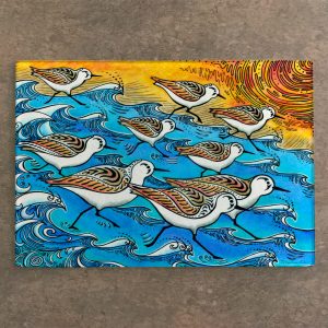 Sanderling Dance Cutting Board