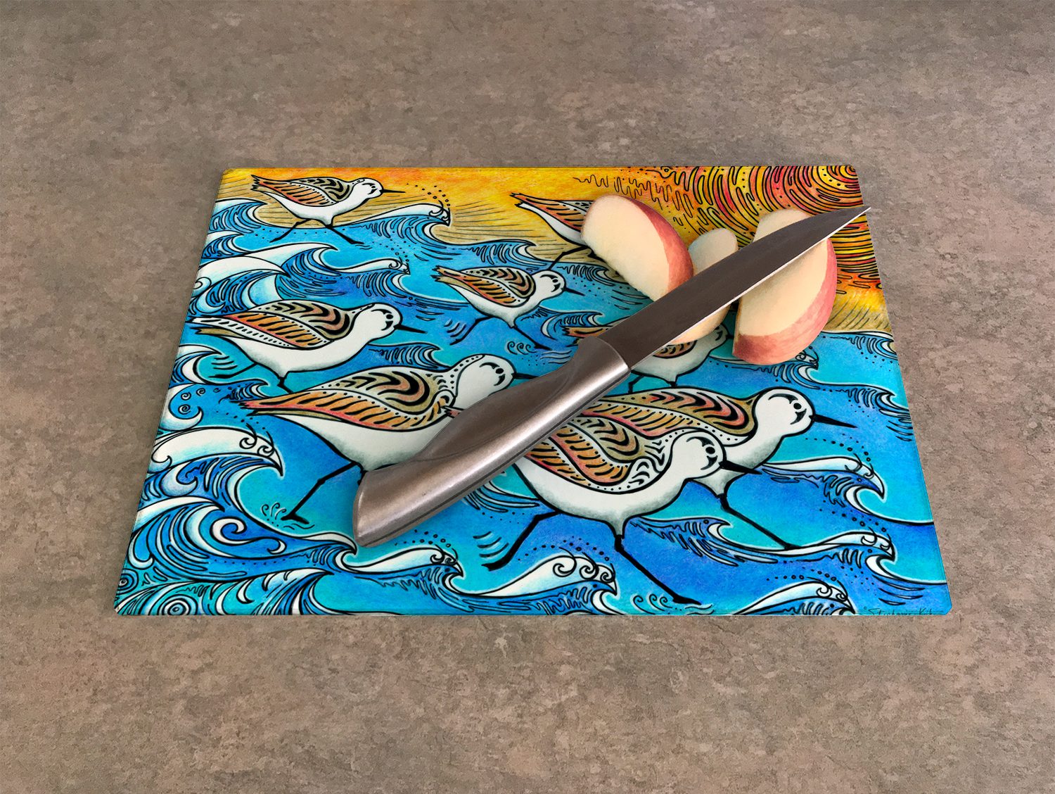 Sanderling Dance Cutting Board - Image 2