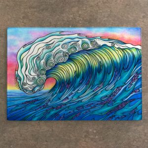 The Wave Cutting Board