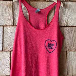 Love Y'all racerback women's tank top