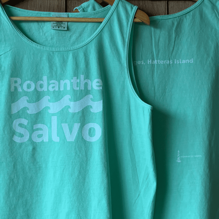 Rodanthe Waves Salvo adult tank top