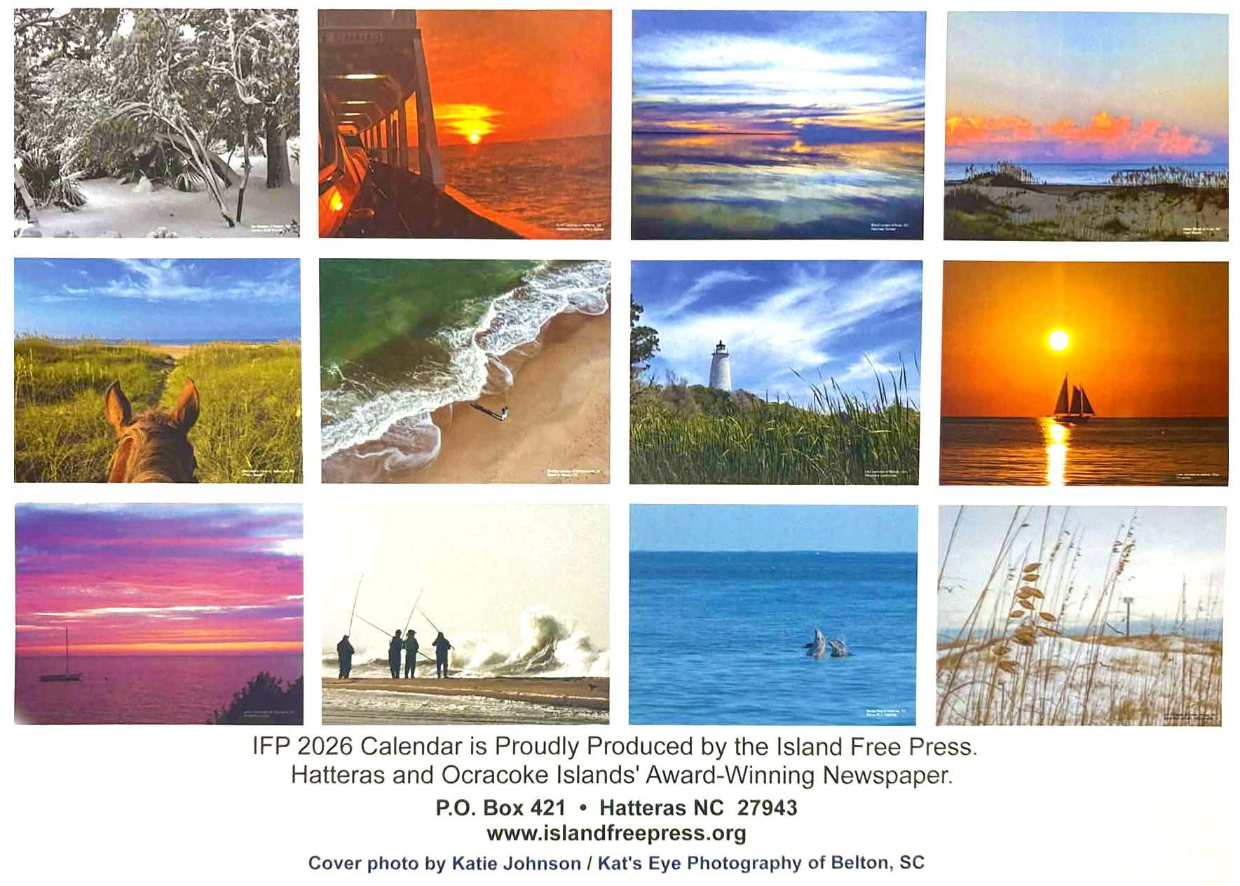 Island Free Press Hatteras and Ocracoke 2026 Calendar - Image 2