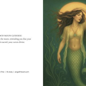 Mermaid Art Note Card Set – Boxed Fine Art Cards by Angel Fritz