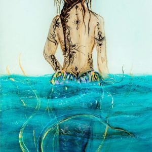 Mermaid Art Print | Coastal Village Collection