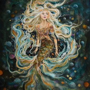 Mermaid Art Print | Coastal Village Collection