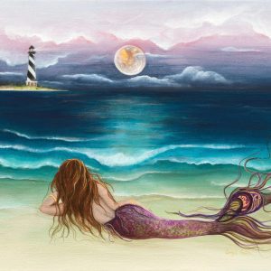 Mermaid Art Print | Coastal Village Collection