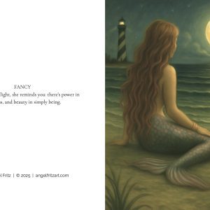 Mermaid Art Note Card Set – Boxed Fine Art Cards by Angel Fritz