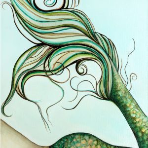 Mermaid Art Print | Coastal Village Collection
