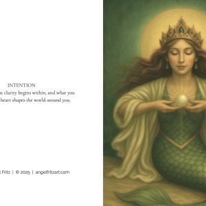 Mermaid Art Note Card Set – Boxed Fine Art Cards by Angel Fritz