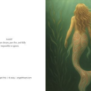 Mermaid Art Note Card Set – Boxed Fine Art Cards by Angel Fritz