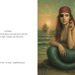 Mermaid Art Note Card Set – Boxed Fine Art Cards by Angel Fritz