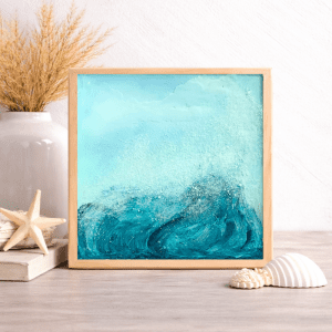 Surf’s Up Mini – Original Ocean Paintings