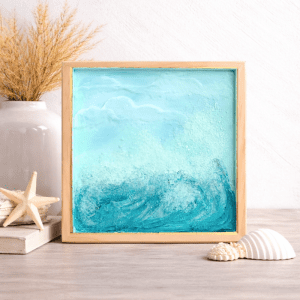 Surf’s Up Mini – Original Ocean Paintings