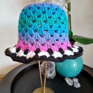 Crochet Tropical Bucket Hat