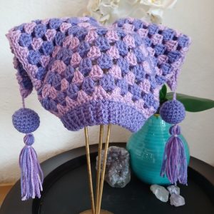 Purple Hexy Jester Hat
