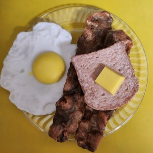 Breakfast Soap, Fake food soap, Bacon & Eggs, Handmade