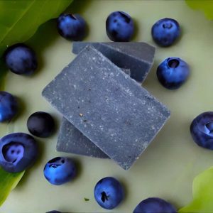Blueberry Bliss soap bar, Handmade soap