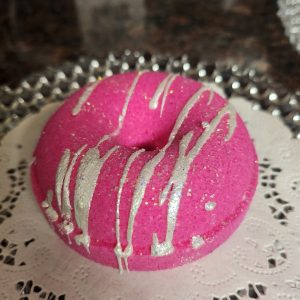 Donut Bath Bomb, dessert soaps, handmade bath bombs, fake food soaps