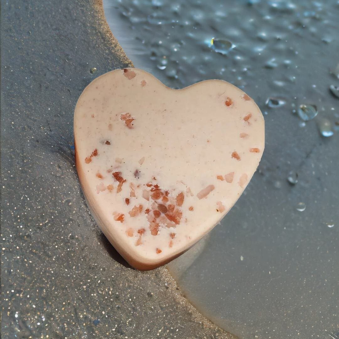 Himalayan Salt Soap Bar, Grapefruit Mint Exfoliating Soap