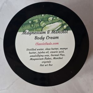 Magnesium & Menthol Body Cream