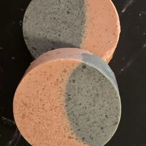 Pink Granite Salt Bars Antibacterial soap Exfoliating Handmade