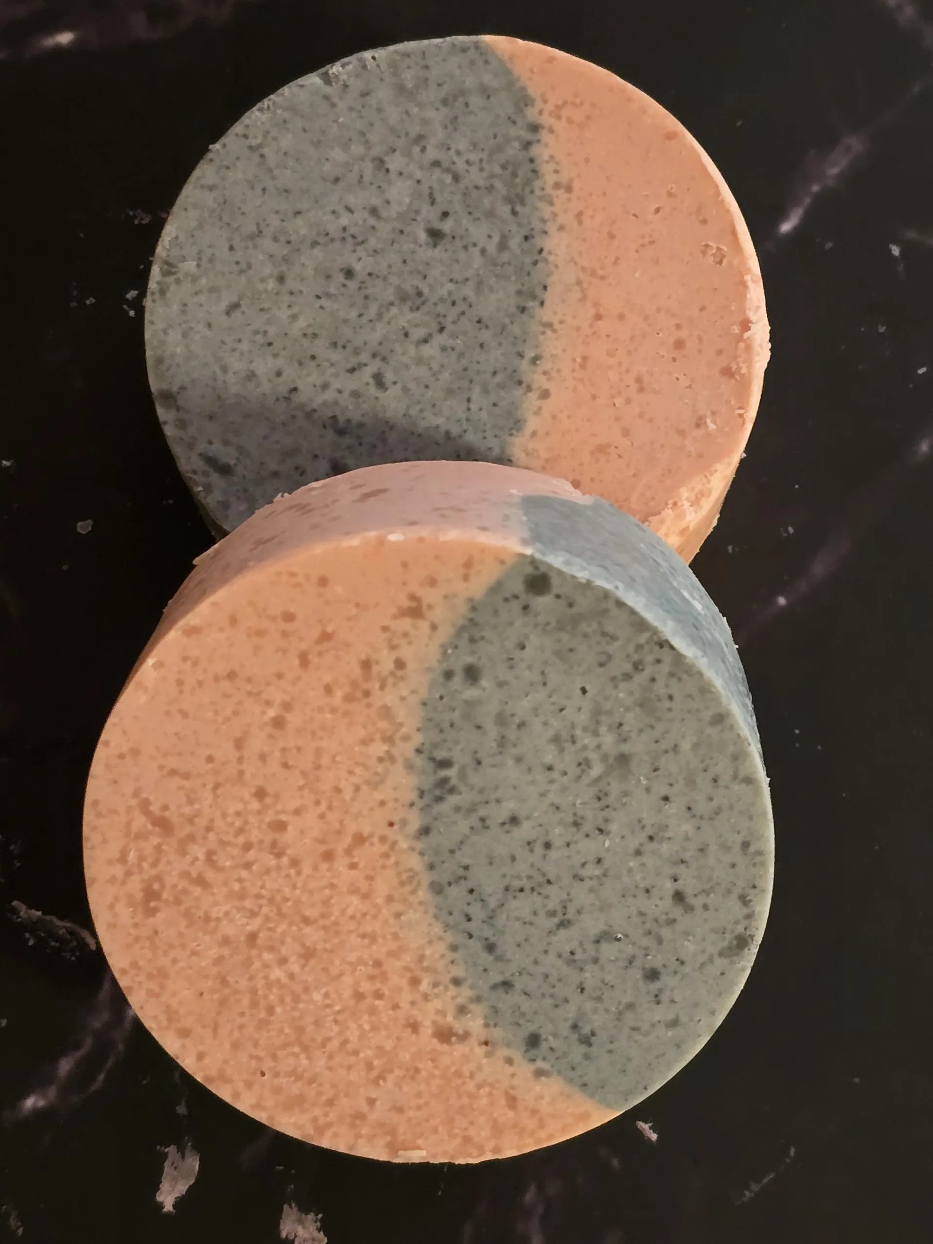 Pink Granite Salt Bars Antibacterial soap Exfoliating Handmade