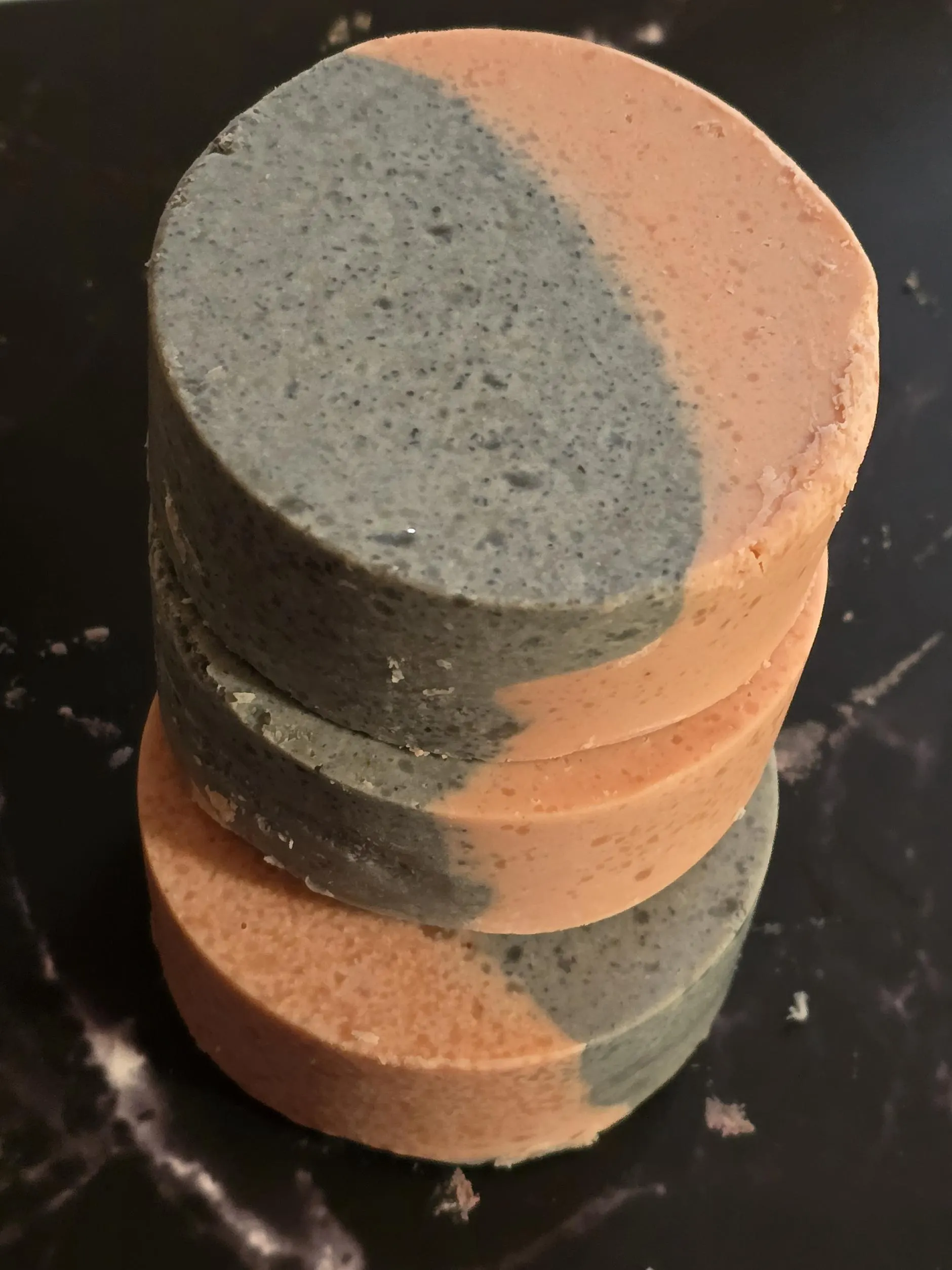 Pink Granite Salt Bars Antibacterial soap Exfoliating Handmade - Image 3