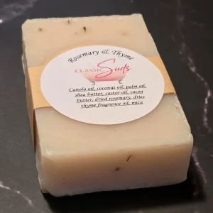 Rosemary and Thyme Soap Bar Herbal Soap Handmade Natural soaps