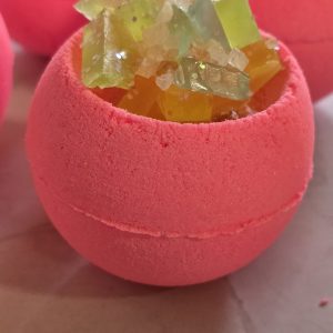 Seaglass Bath Bomb, handmade bath bombs