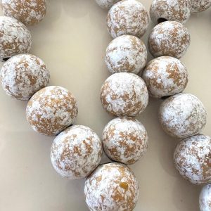 Oyster Shell Easter Napkin Holder, Napkin Ring, Gold Trim, Wooden Beads, Bunny Print, Bottle Charm, Ornament, Easter Hostess Gift