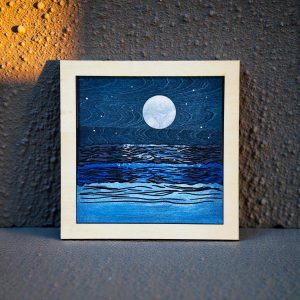 Moon Reflections Wall Hanging