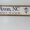 Avon GPS Sign with Marlin