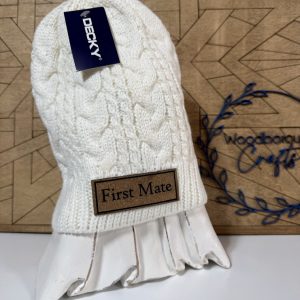 Beanie with First Mate patch