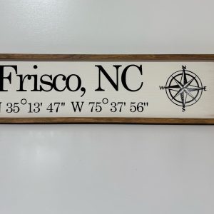 Frisco GPS Sign w Compass