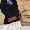 Beanie with Hatteras brown patch