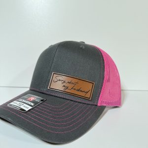 Pink Richardson 112 Hat - Sorry About My Husband