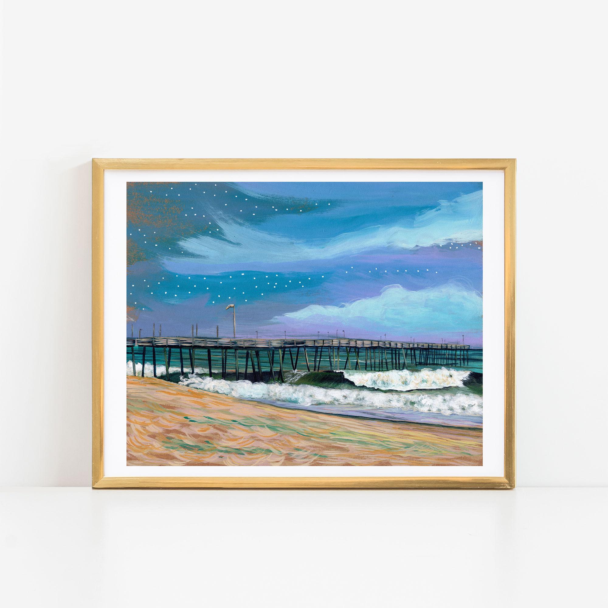 Avalon Pier II – Giclée Print