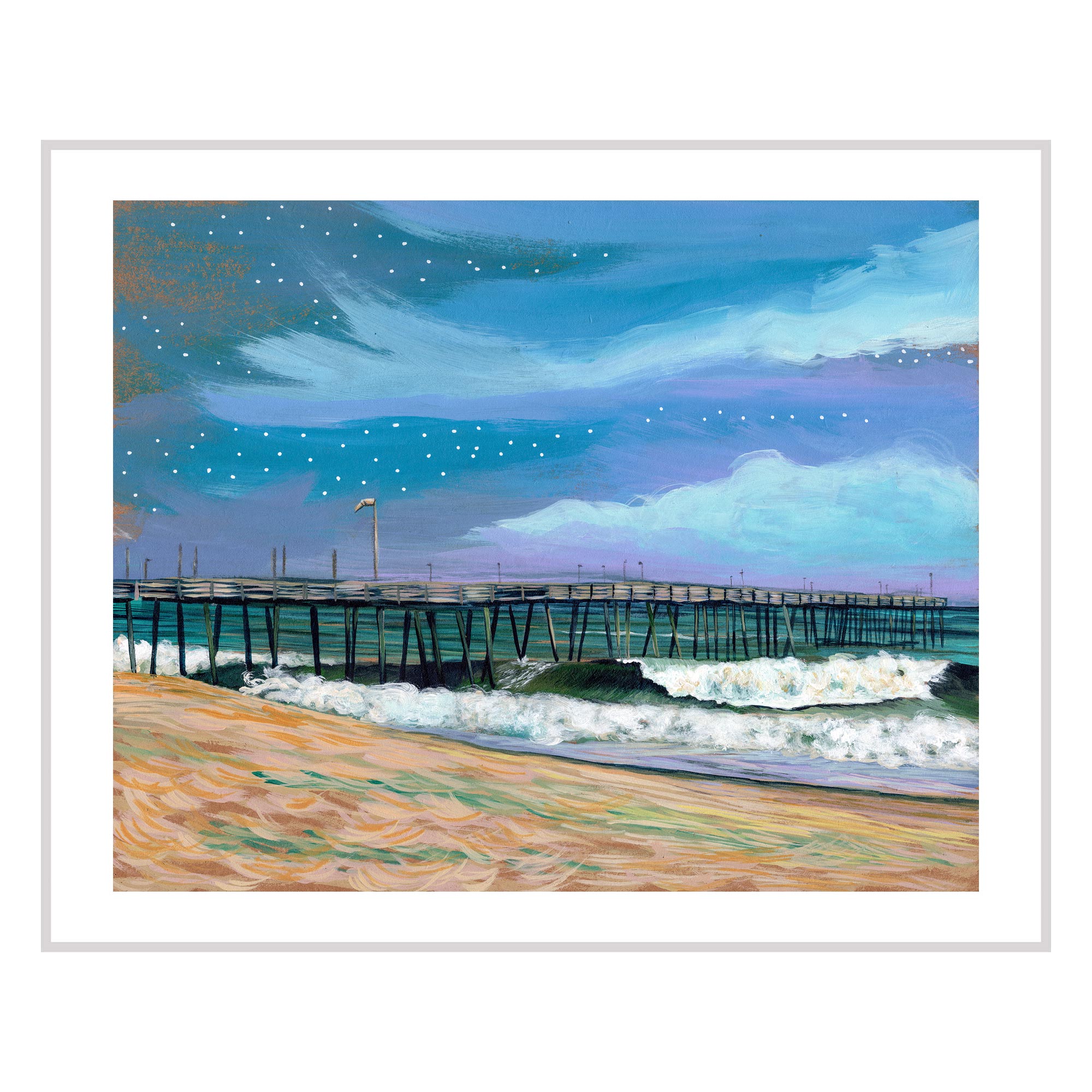 Avalon Pier II – Giclée Print - Image 2