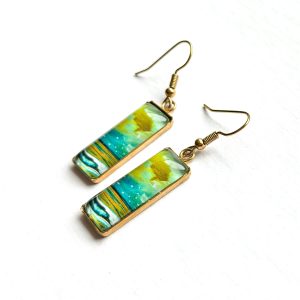 Before the Storm - Stainless Steel Bar Earrings