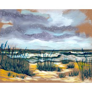 Outer Banks Seascape Sketch I - Giclée Print