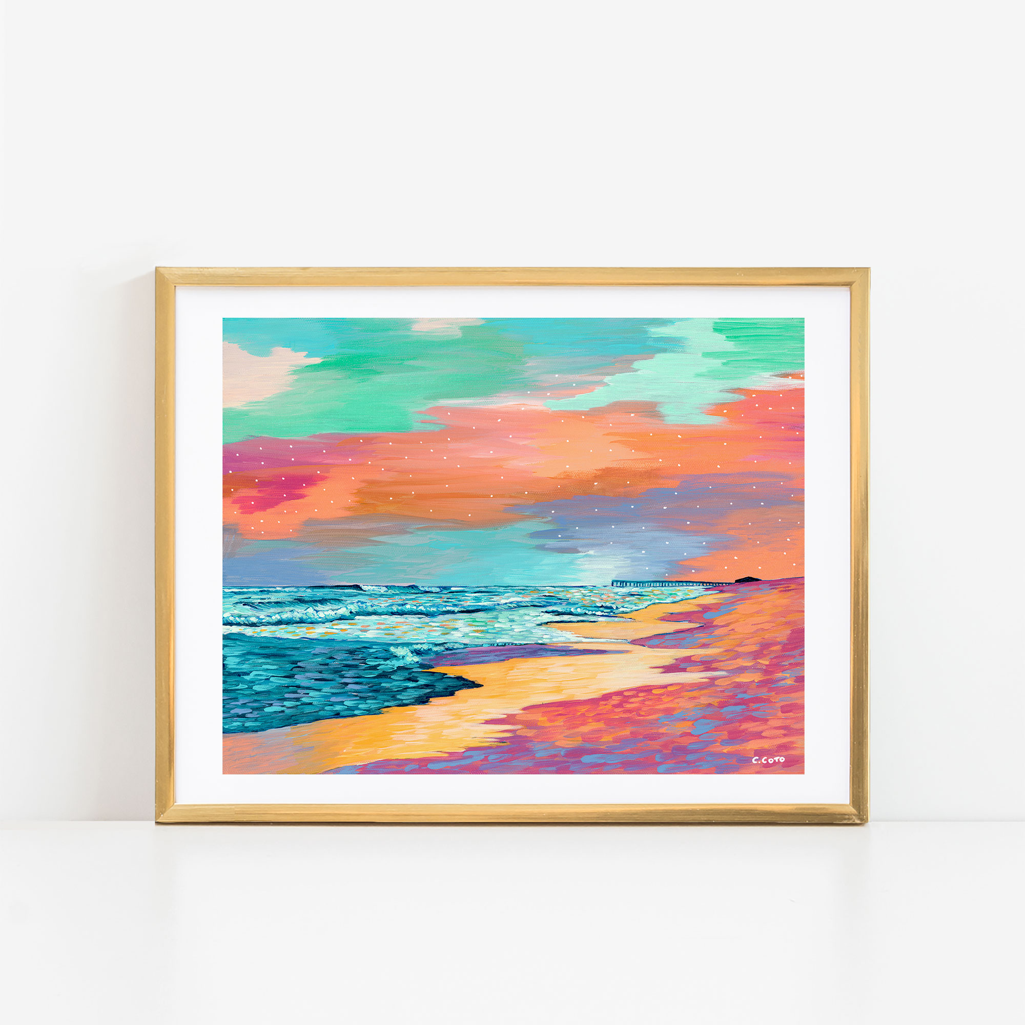 Peaceful Seascape – Giclée Print