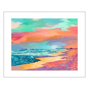 Peaceful Seascape – Giclée Print