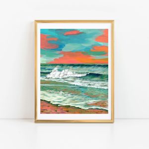 Rainbow Seascape V - Giclée Print